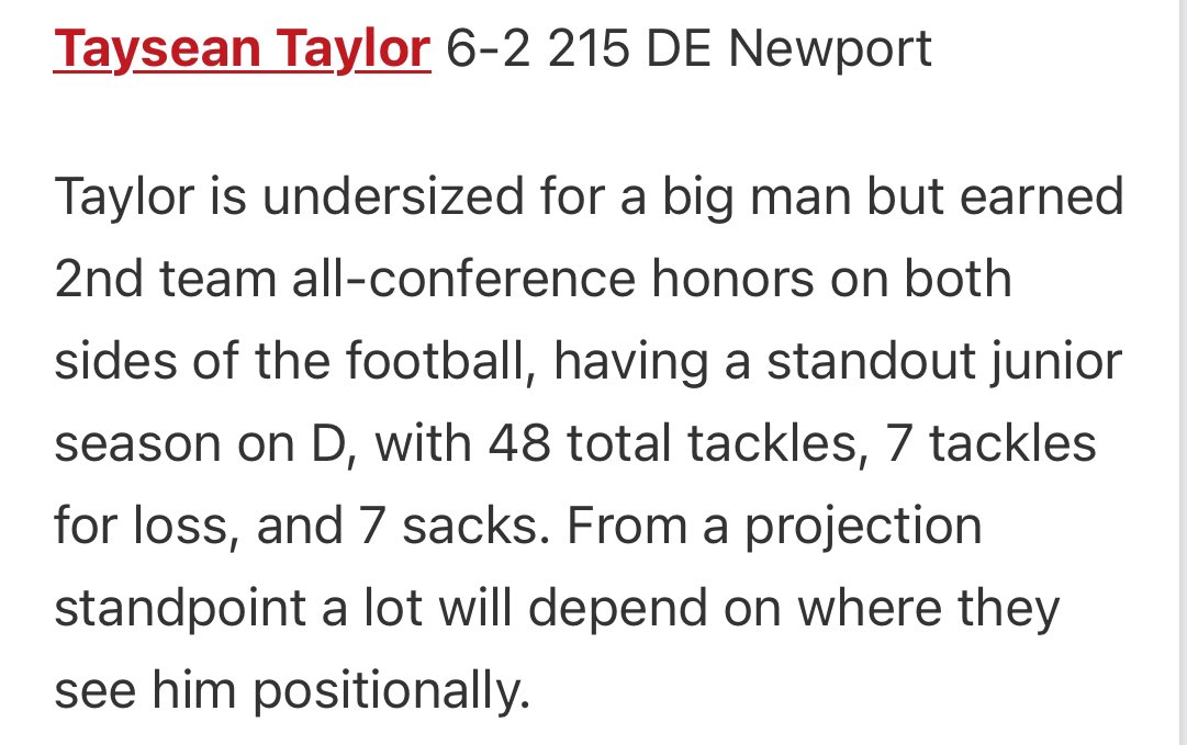 Taysean Taylor (@taysean_taylor) on Twitter photo Appreciate the write up ready to get back to it! <a href="/PrepRedzoneWA/">Prep Redzone Washington</a> <a href="/JordanJ_/">Jordan Johnson</a> <a href="/Trill_King89/">Coach_KJ</a> @SuperDaveAgent <a href="/NHSTouchdown/">Newport HS Football</a> Appreciate the write up ready to get back to it! <a href="/PrepRedzoneWA/">Prep Redzone Washington</a> <a href="/JordanJ_/">Jordan Johnson</a> <a href="/Trill_King89/">Coach_KJ</a> @SuperDaveAgent <a href="/NHSTouchdown/">Newport HS Football</a>