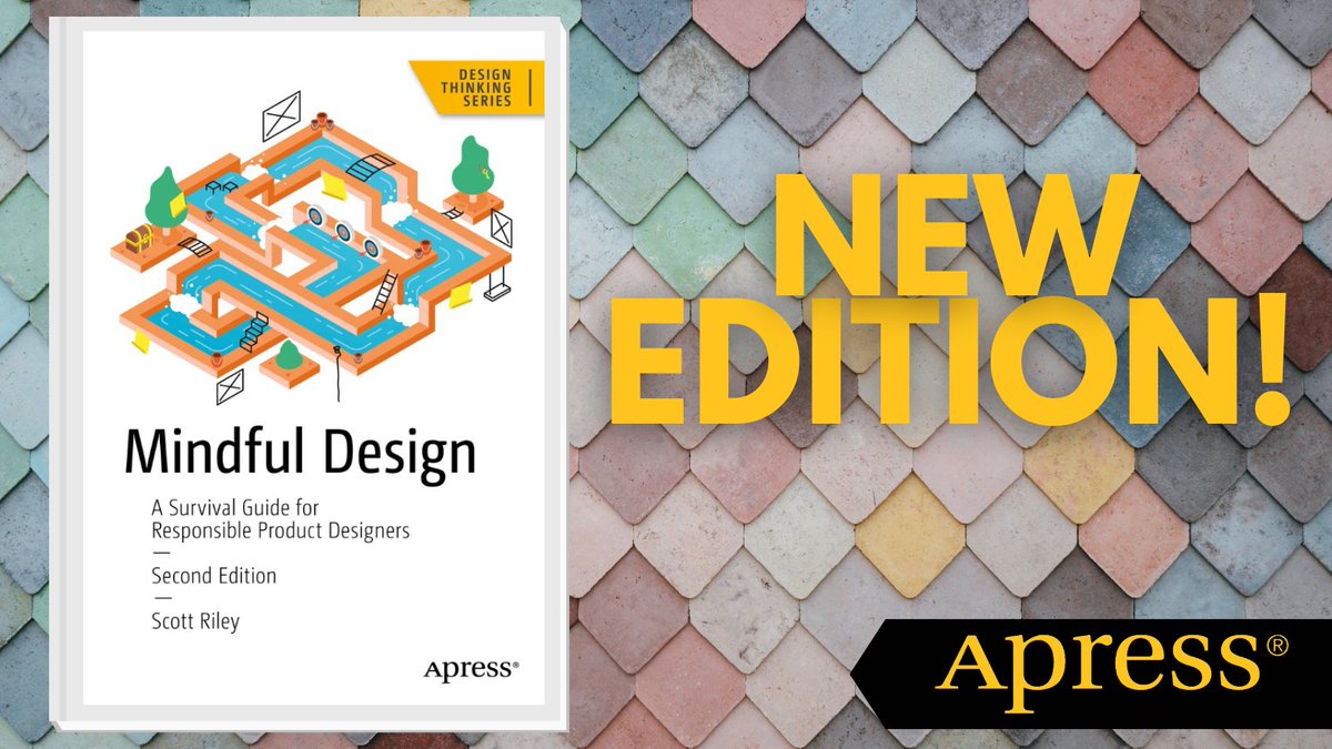 Apress's tweet image. Explore the world of #MindfulDesign with author @scott_riley. This new edition unlocks the secrets of #UX &amp;amp; #Psychology in design with cutting-edge scientific insights &amp;amp; practical guidance. #DesignThinking #InterfaceDesign #BehavioralScience 📚💡 

🔗 shorturl.at/WmInb