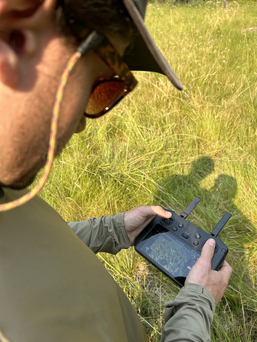 TUScience's tweet image. Louis Jochems, our #GISc Director, Jordan Fields, Aquatic Resiliency Scientist, and Wendall the dog, did some drone flights at restored Ninemile Creek outside of Missoula to inform carbon sampling planned for later this summer. #uas #remotesensing #carbon #restoration