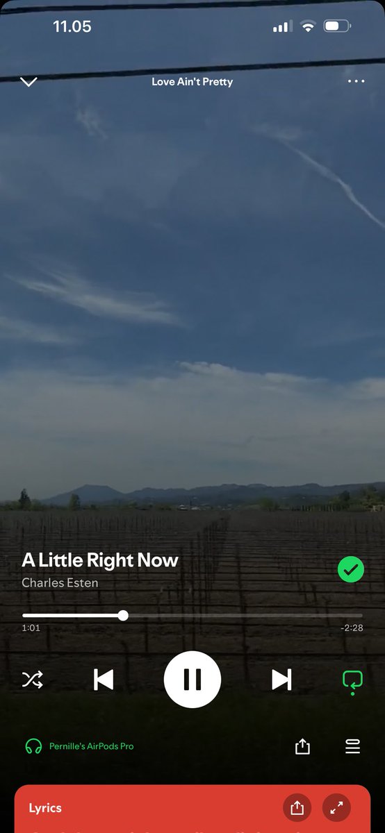 A Little Right Now was released 3 days after I lost my mom last year. While I was struggling to come to terms with it all, this part of the song hit me and eventually help med! 
“Help me Lord to show me how to find the kind of faith that I once found”

l#LoveAintPrettyLiveTweet