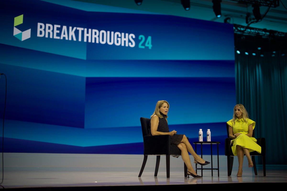 PremierHA's tweet photo. “We’re at a pivotal moment, a real inflection point - AI can not only help people discover and detect disease early, but it can also be predictive... I think it’s incredibly exciting.”

- @katiecouric https://t.co/9JIU3Zf9Lh