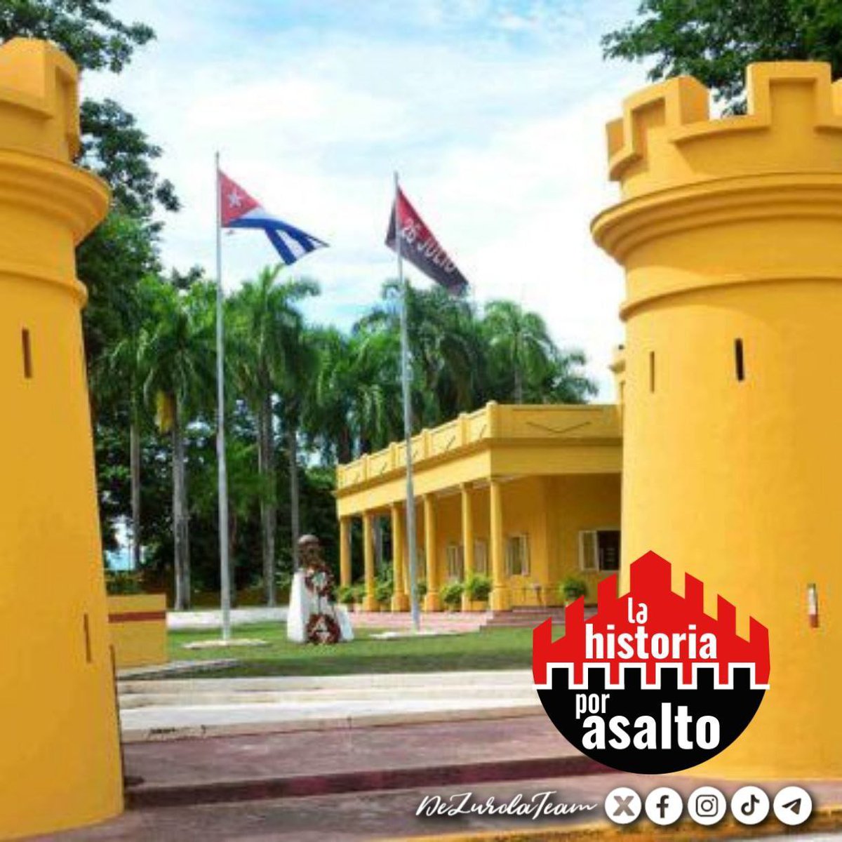 🌟“El 26 de Julio ha pasado a ser una fecha histórica en los anales de la larga y heroica lucha de nuestra patria por su libertad 
#LaHistoriaPorAsalto 
#71Moncada 
#CubaPorLaVida