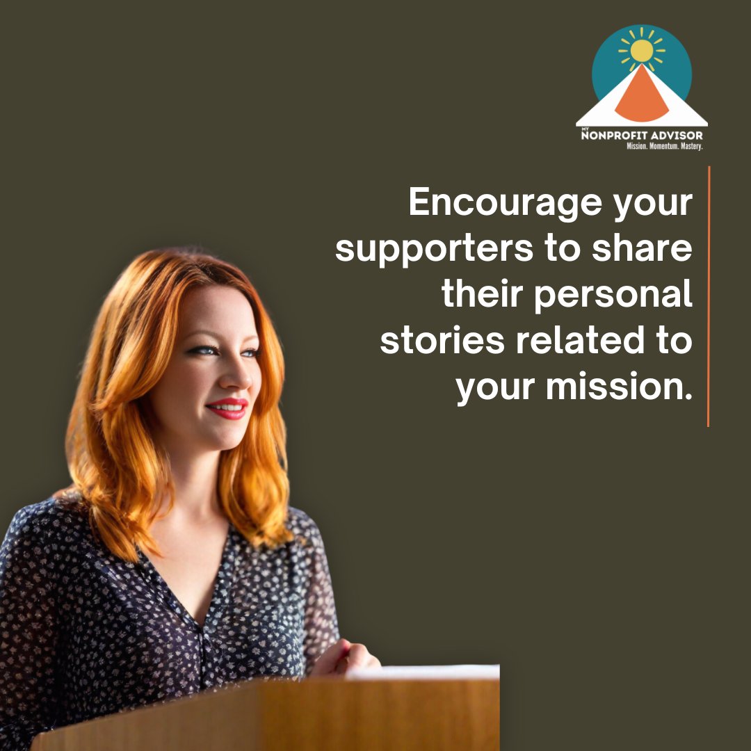 shannoncherry's tweet photo. Encourage your supporters to share their own stories related to your cause. Build a movement through shared narratives. 📢❤️ Get your free workbook Storytelling for Fundraising at https://t.co/XN0XYHUuTb. #Nonprofit #Fundraising #SupporterStories  #MovementBuilding #Philanthropy https://t.co/BGja6YZOAu