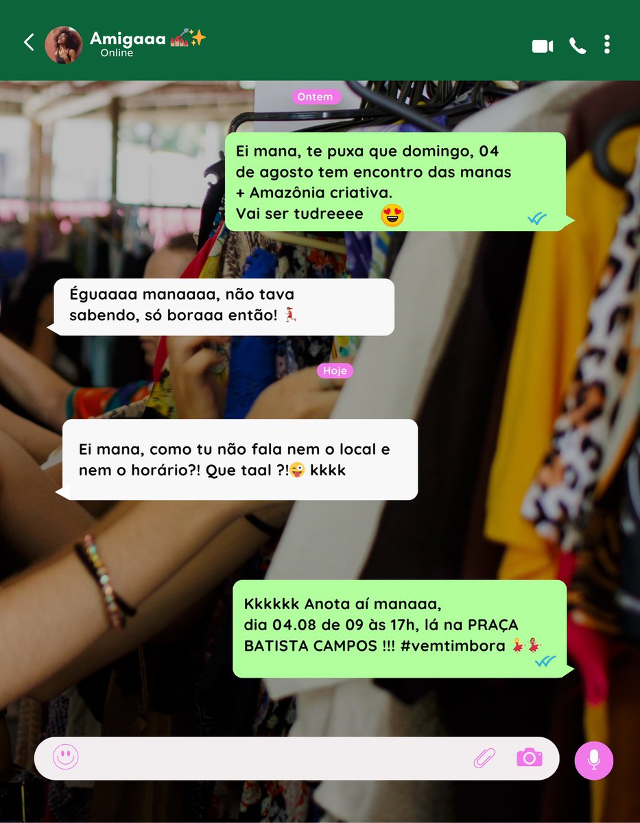 É DAS MANAS | FEIRA DE BRECHÓS (@edasmanas) / Posts / X
