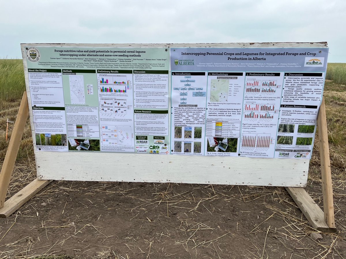 RDARAlberta's tweet photo. It's been a great day at the @BRRG_Ag's Field Day where we've had the opportunity to hear from various researchers on topics like #humalite and #lupins! https://t.co/GnfdNznxQO