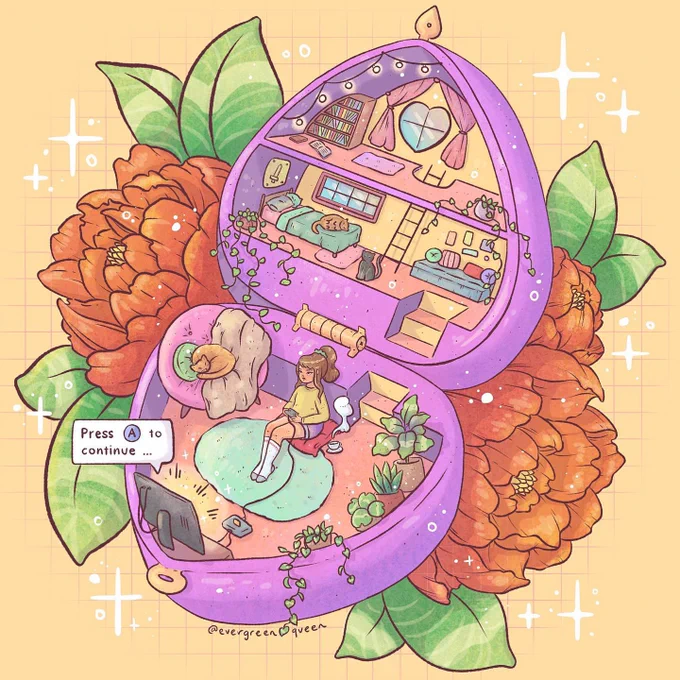 my first polly pocket design 