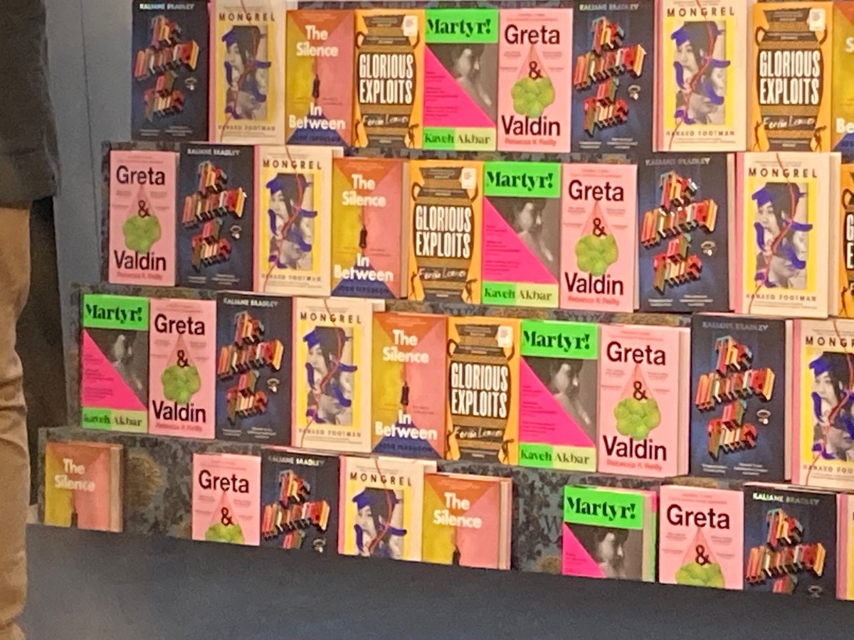 KirstyDunseath's tweet image. Apologies to our fantastic author @Inky_Josie for my abysmal photography but we are SO PROUD @DoubledayUK to see you on the @waterstones Debut Fiction Prize and you smashed it this evening! #WDFP