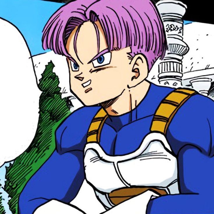 Haha. Solo dime Trunks. 

—te muestra una amable sonrisa. — 

¿Quieres.... Tomar algo? 

—el saiyajin del futuro arquea una ceja tras invitar a la rubia a tomar algo.—