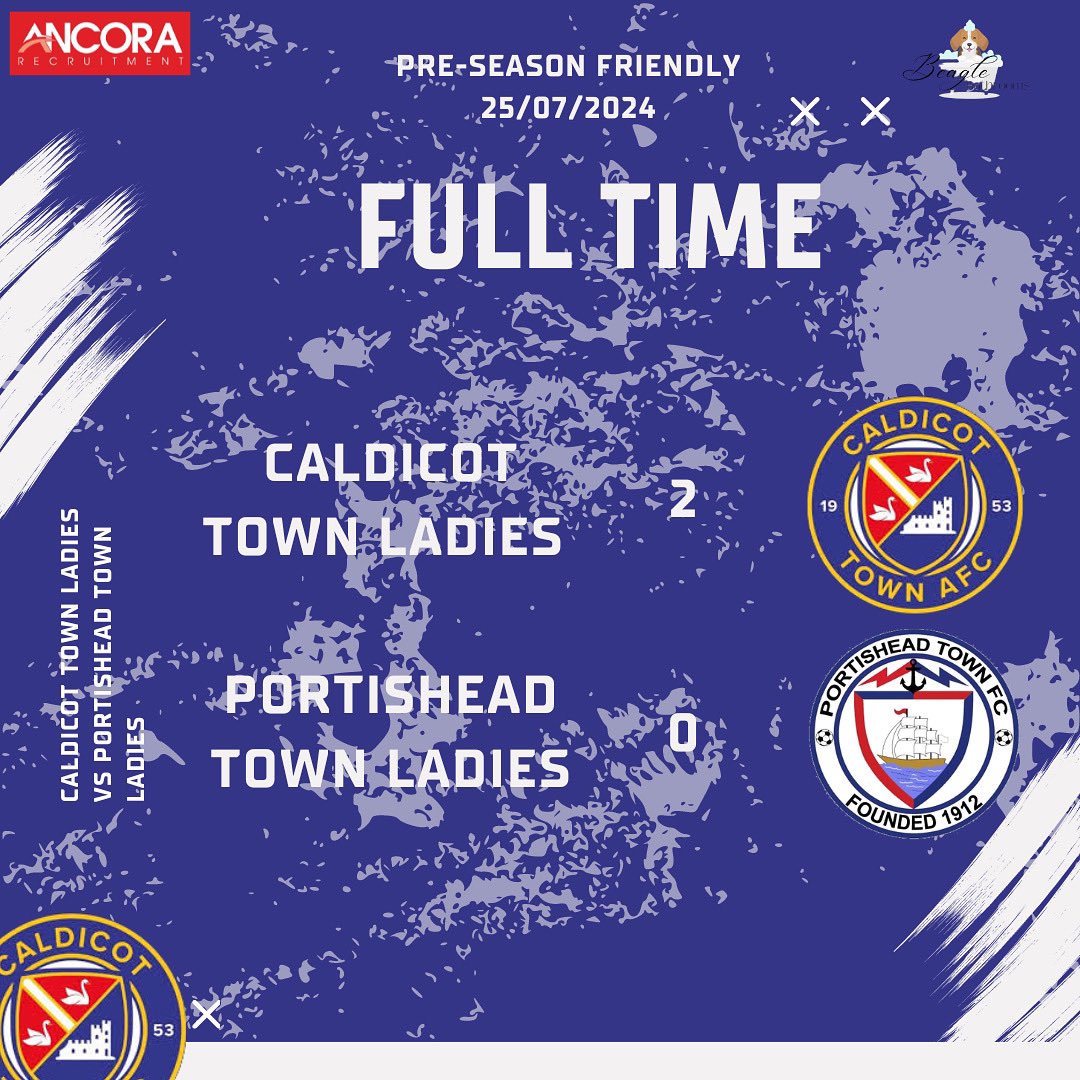 Fantastic result in our 2nd Pre-Season game this evening as we beat <a href="/PTFCLadies/">Portishead Town Ladies FC</a> 2-0. Thanks for coming and safe travels home 🔵 #UppaTown