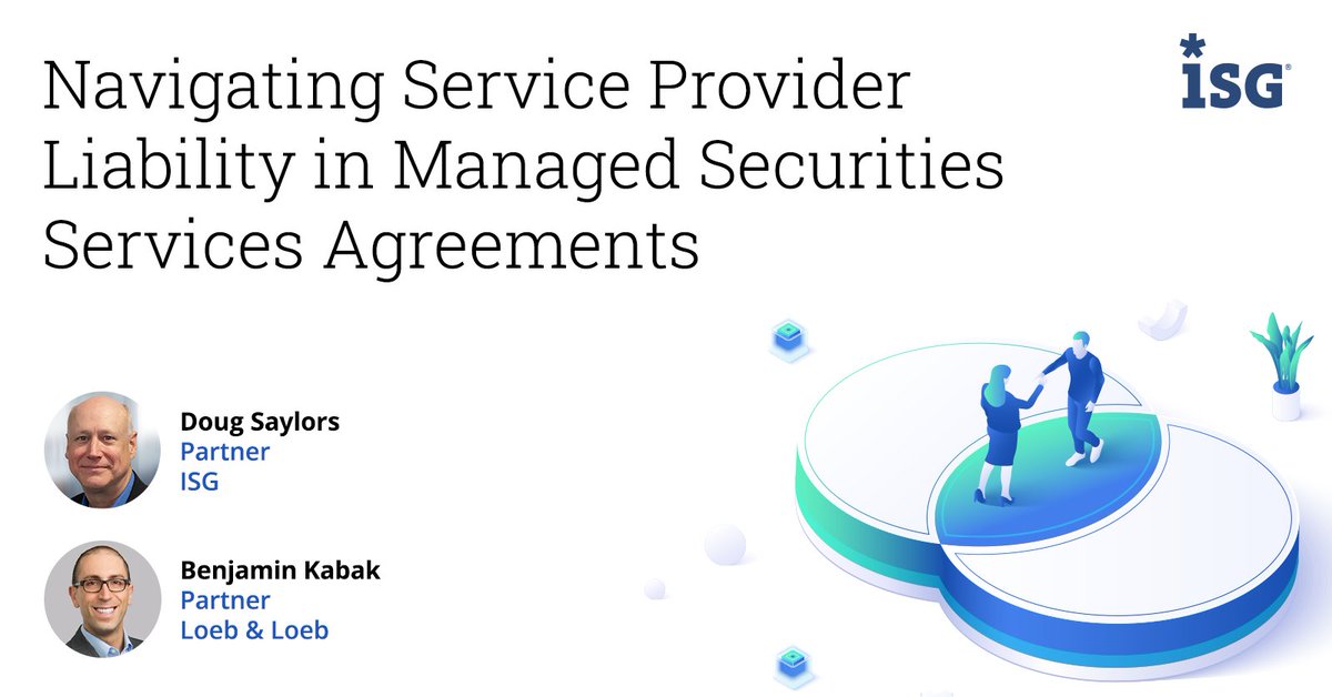 ISG_News's tweet image. 🛡️What happens when a #cybersecurity provider fails?⚠️
Proactively addressing #liability in managed security services agreements can be a complex challenge📜🔍
Read on for strategies to help you manage the risks: lnkd.in/ebAnsTZZ
#ManagedServices #RiskManagement
