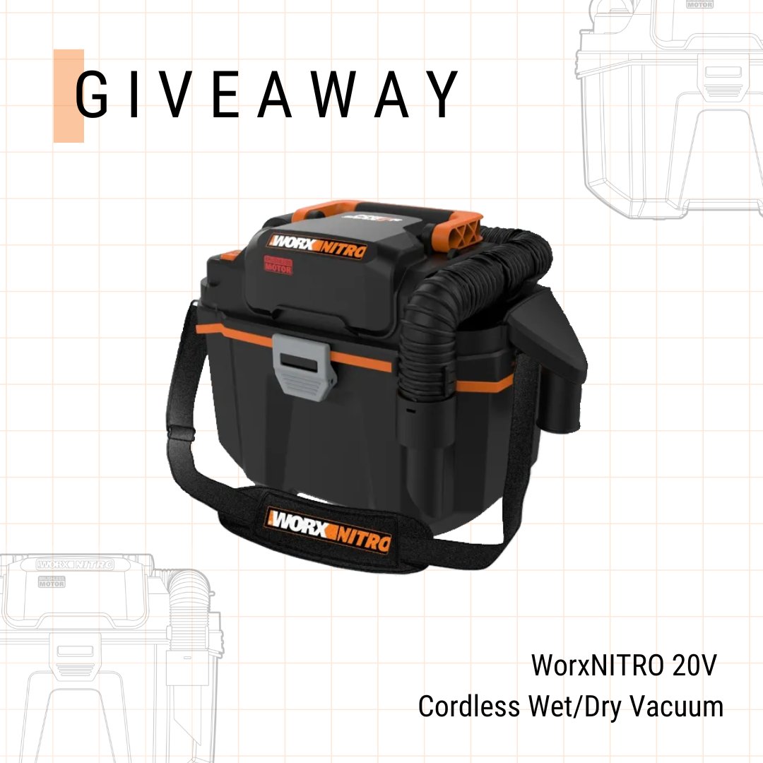 WORXTools's tweet photo. Clean home ⏩ happy summer! Enter to win your own #WorxNITRO 20V Cordless Wet/Dry Vacuum 👏

1. Like this tweet
2. Tag a friend
3. Follow us @worxtools
4. Sign up for our VIP list: https://t.co/88OGGu80Wp 

Giveaway open to US &amp; Canada residents 18+ only. Ends 7/25 at 3pm EST. https://t.co/UxiQ6DMYaP