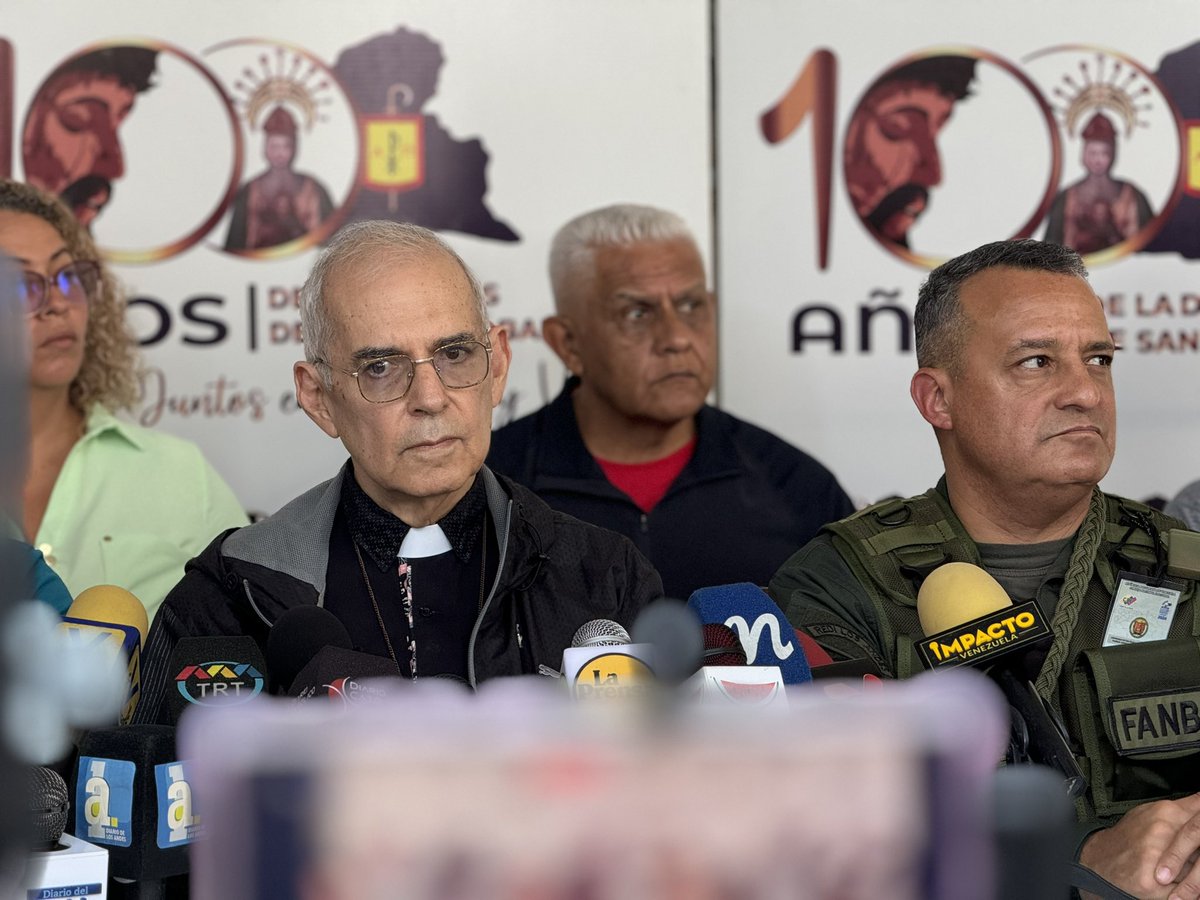 DiocesisSC's tweet photo. Mons. Moronta: “en agosto Táchira va a ser la capital religiosa de Venezuela” https://t.co/wfBXFpNNIB