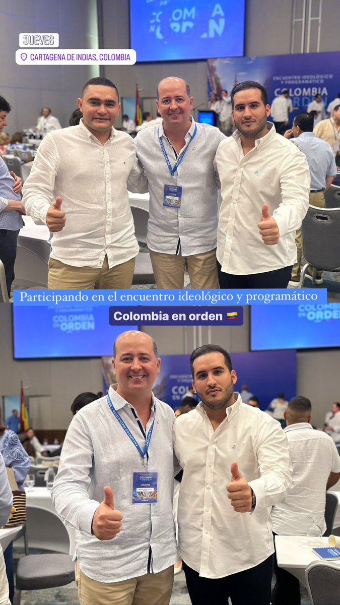 MIGARCIAR's tweet photo. Nos encontramos en el encuentro ideológico y programático “Colombia en Orden” de nuestro partido @soyconservador https://t.co/kHe8O9UqPm