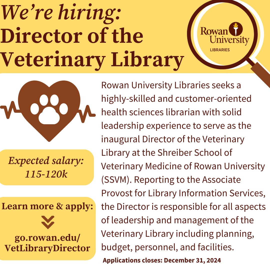 Rowan University Libraries (@rowanlibraries) on Twitter photo 