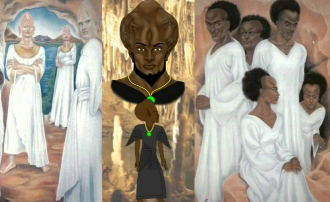 BurnEr92976227's tweet photo. YAKUB:  "I have an idea.  I will use melanated immigrants to undermine them." https://t.co/ckFeyOiduc