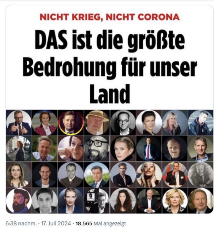JohannesNormann's tweet photo. Heute ist ja wieder #FollowerFreitag. Hier alle Twitter-Accounts der #Feindesliste von "unseren Freunden". 

A1: @jreichelt 

A2: @Beatrix_vStorch 

A3: @KrahMax 

A4: @Markus_Krall 

A5: @janfleischhauer 

A6 @SWagenknecht 

A7: @punktpreradovic 

A8: @nikitheblogger https://t.co/eSHJbZGoQF