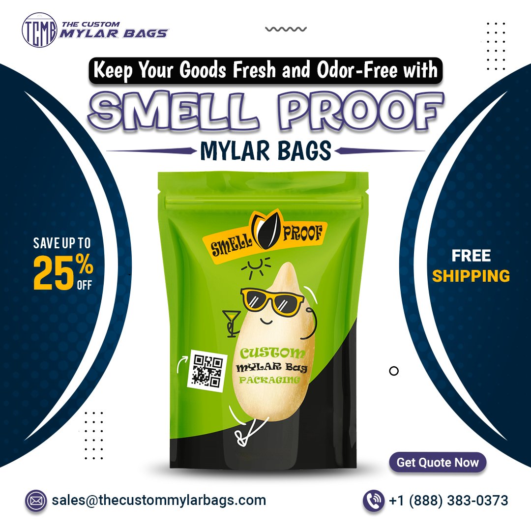 themylarbags's tweet photo. Keep your goods fresh and odor-free with our Smell Proof Mylar Bags!
https://t.co/cS1ZJtEjaJ
sales@thecustommylarbags.com
+1 (888) 383-0373
#thecustommylarbag #smellproof $PAYD #JenniferAniston #packaging #USA #business #bags #foodbag #ordernow https://t.co/DCzWYauZon