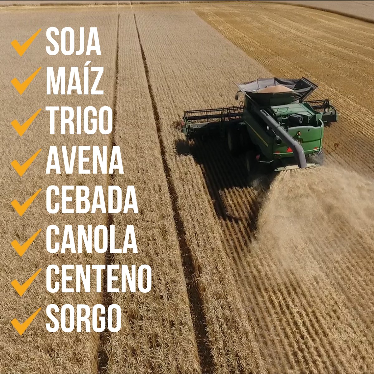 La SCU puede funcionar en una amplia variedad de cultivos, incluidos, entre otros, los que se enumeran a continuación.

#agricultura #Malezas