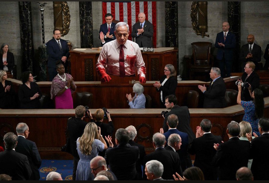 İzzet ve şeref timsali Gazze'yi yok etmeye çalışan caniyi alkışlayan elleriniz kurusun..
#EllerinizKurusun
