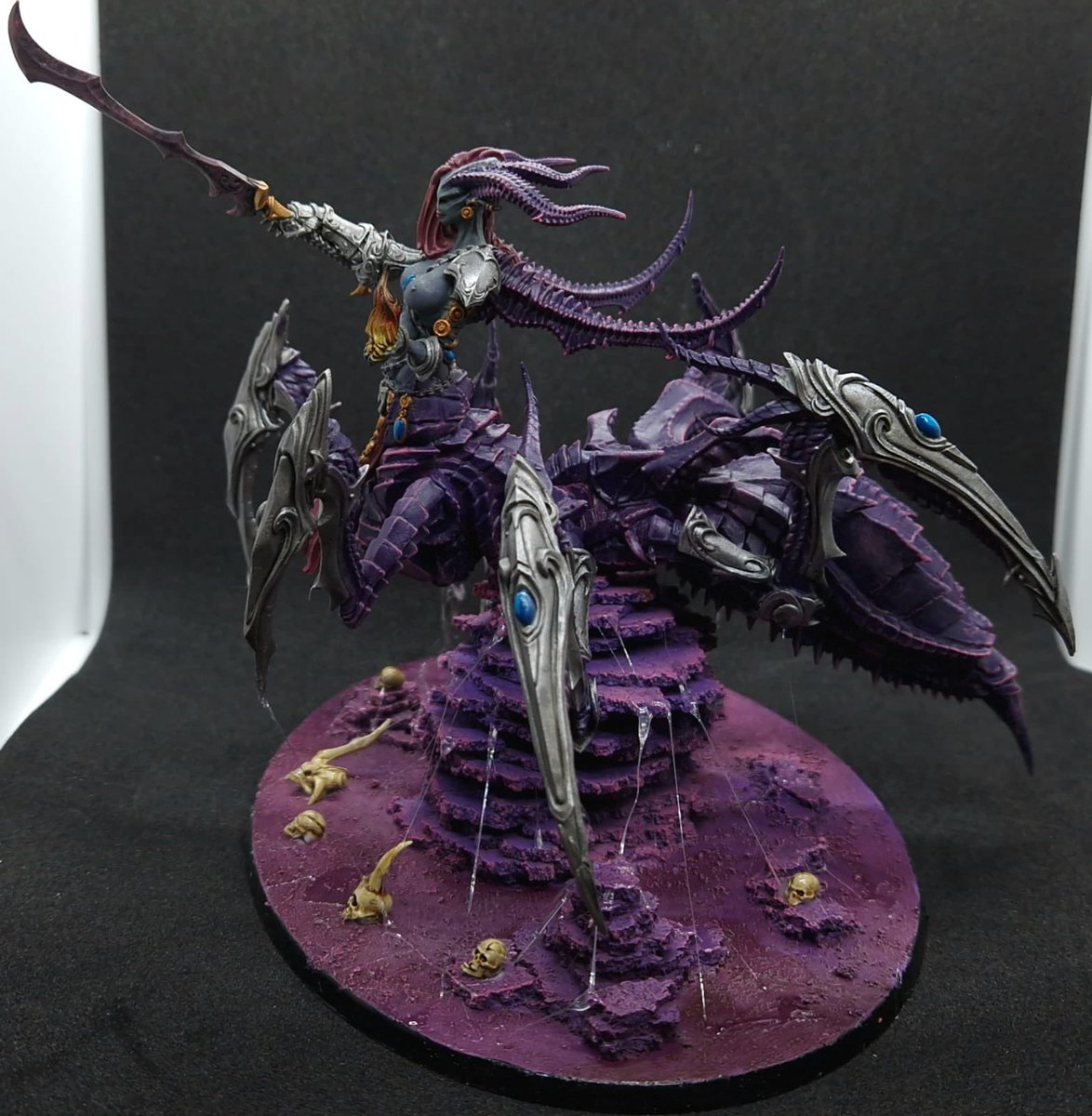 Chimichunga53's tweet photo. @TheBrushSmith My Slaanesh Soul Grinder https://t.co/iyR73NAlfJ
