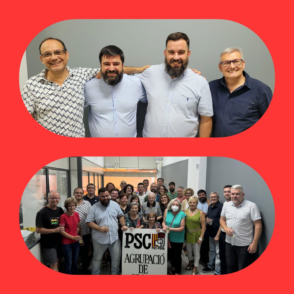 Xavier Barberà (@xbarberam) on Twitter photo Avui els militants del <a href="/pscgracia/">PSC Gràcia</a> hem escollit nova executiva. Hem agraït a <a href="/ajejiro/">Jesús Jiménez</a> la feina feta (2017-2024) i hem triat <a href="/LacastaHuelin/">Alberto Lacasta</a> nou primer secretari. Els tres anteriors primers secretaris (<a href="/gespriu/">Guillem Espriu</a>, Jesús i jo) ens hem fotografiat amb ell. Sort i encerts, Alberto! Avui els militants del <a href="/pscgracia/">PSC Gràcia</a> hem escollit nova executiva. Hem agraït a <a href="/ajejiro/">Jesús Jiménez</a> la feina feta (2017-2024) i hem triat <a href="/LacastaHuelin/">Alberto Lacasta</a> nou primer secretari. Els tres anteriors primers secretaris (<a href="/gespriu/">Guillem Espriu</a>, Jesús i jo) ens hem fotografiat amb ell. Sort i encerts, Alberto!