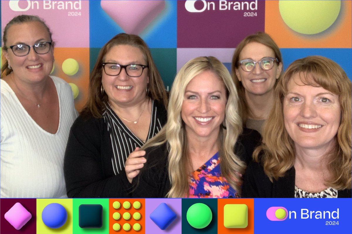 bmryba's tweet photo. Great time at #OnBrand2024 learning how to grow your creativity &amp; develop a strong brand. https://t.co/yQM5xSYG7g
