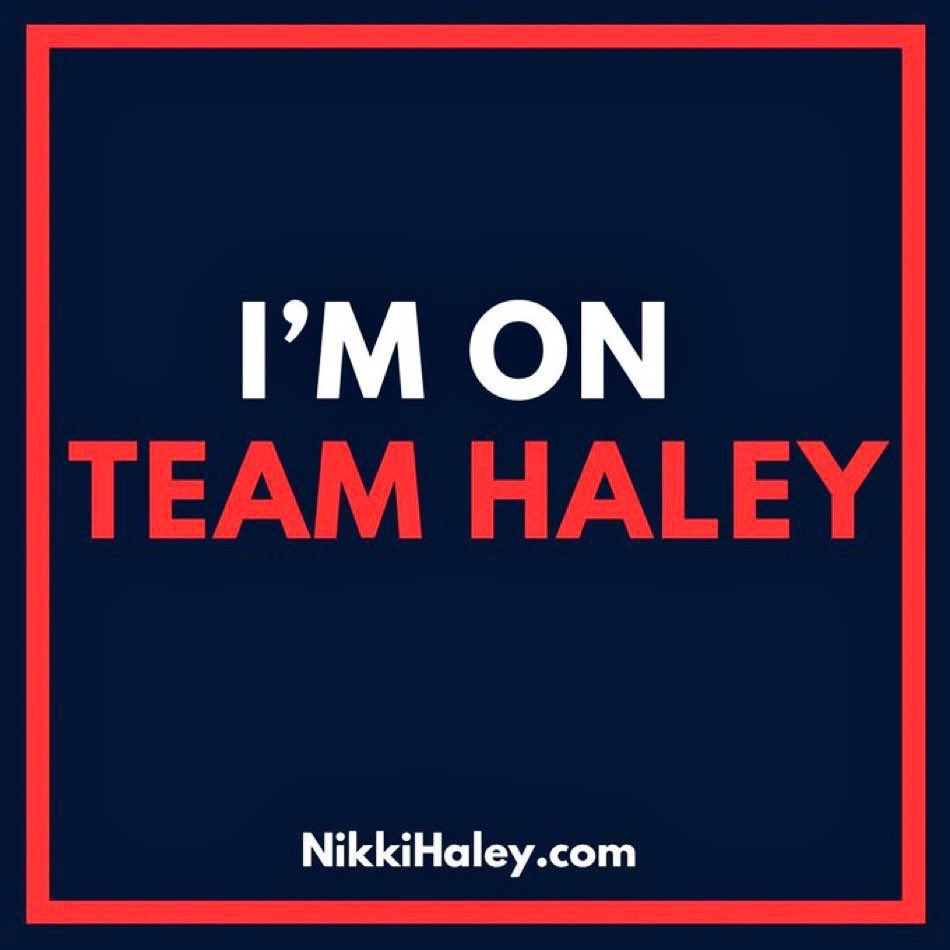 alissambaker's tweet photo. Yesterday! Today! Always!
🇺🇸👠 
#TeamHaley #HaleySupporters #WomenforNikki https://t.co/xdcdxZe02i