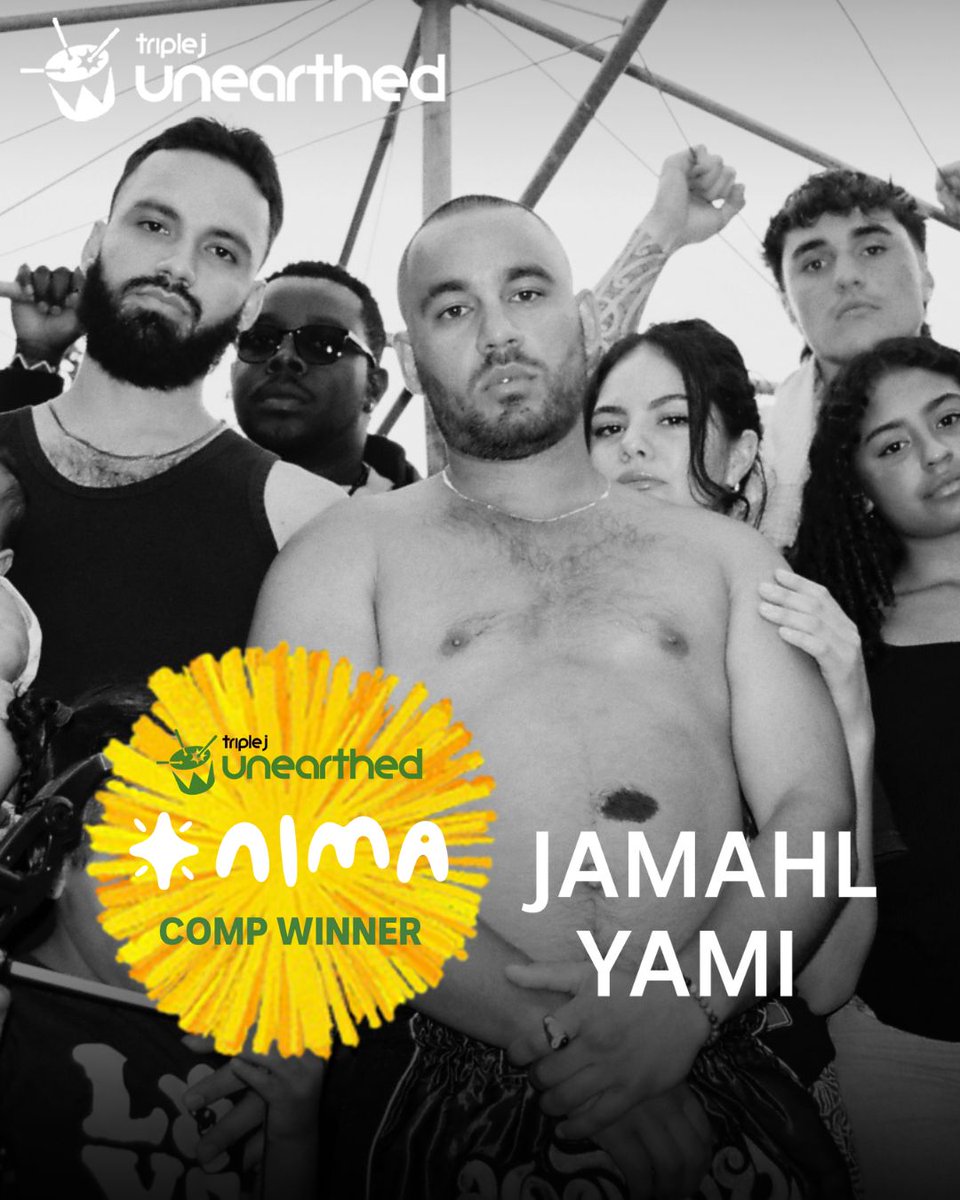 NIMAwards's tweet photo. Congrats to Jamahl Yami our 2024 triple j Unearthed Comp winner!! <3

He’ll hit the stage at our 20th anniversary event at Darwin Amphitheatre on August 10, sharing the stage with legends like Jessica Mauboy, Miss Kaninna, 3% and more.

Tickets are at the DarwinFestival site. https://t.co/6ulbsDfSbY