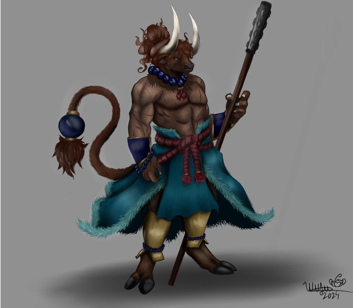 wuju_drawing's tweet photo. Ceriatom, the monk minotaur
#tormentarpg #T20 #RPG #digitalart https://t.co/rtMKGYHeOM