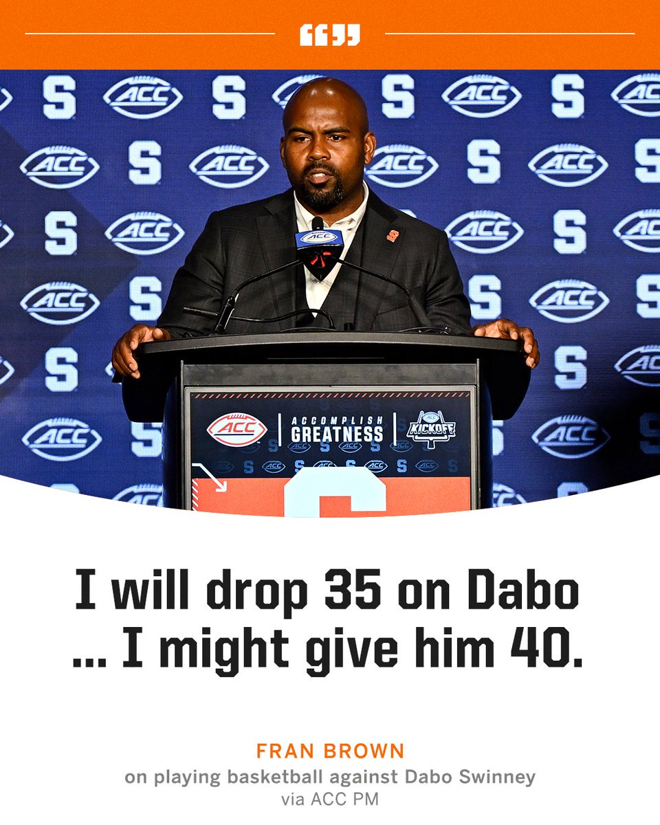 The game we didn't know we needed: Fran Brown vs. Dabo Swinney 🏀🍿