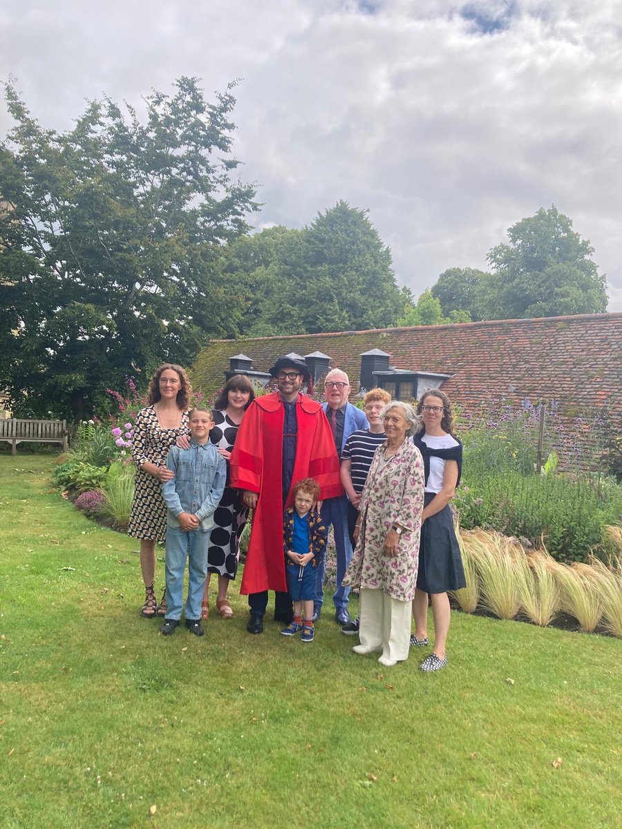 Ben Roddy (@ben_roddy) on Twitter photo I’m very proud to have been made a Doctor of Arts by <a href="/UniKent/">University of Kent</a> made even better by being able to share it with my family. Thank you to everyone at the university and <a href="/marlowetheatre/">The Marlowe Theatre</a> and <a href="/pantomimes/">rawrrrrrrrrr</a> and the brilliant audiences for the joy of the Marlowe panto for the past 15 years. I’m very proud to have been made a Doctor of Arts by <a href="/UniKent/">University of Kent</a> made even better by being able to share it with my family. Thank you to everyone at the university and <a href="/marlowetheatre/">The Marlowe Theatre</a> and <a href="/pantomimes/">rawrrrrrrrrr</a> and the brilliant audiences for the joy of the Marlowe panto for the past 15 years.