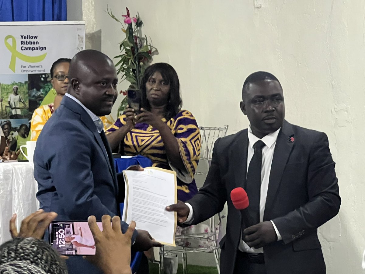 Sierra Leone Association of Women in Journalism tweet media