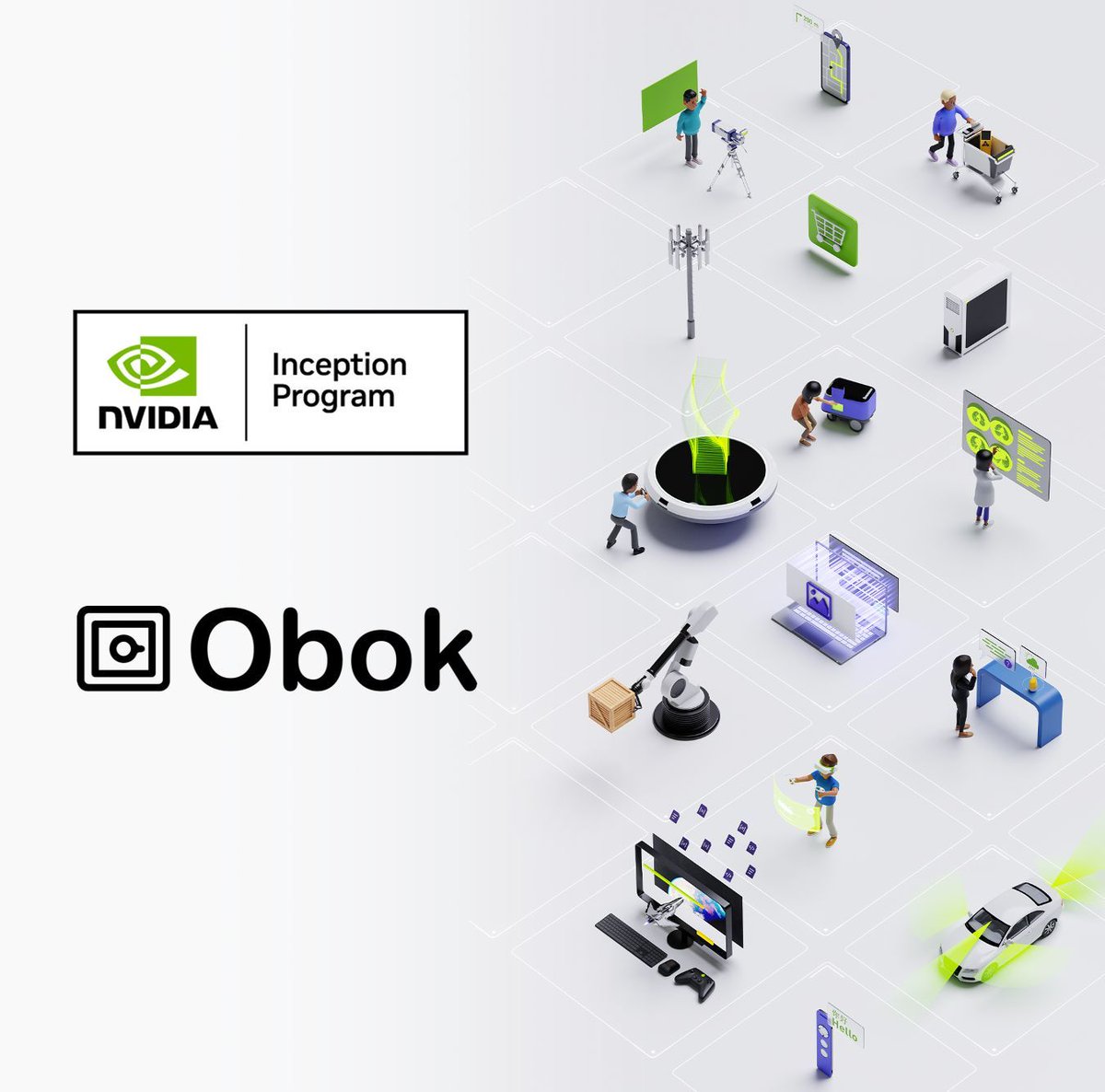 We are thrilled to share that OBOK, the AI-powered Cloud and Cybersecurity management platform, has been accepted into the <a href="/NVIDIAAIDev/">NVIDIA AI Developer</a> Inception Program! As part of this elite group of groundbreaking startups, we are pushing the boundaries of innovative AI solutions.