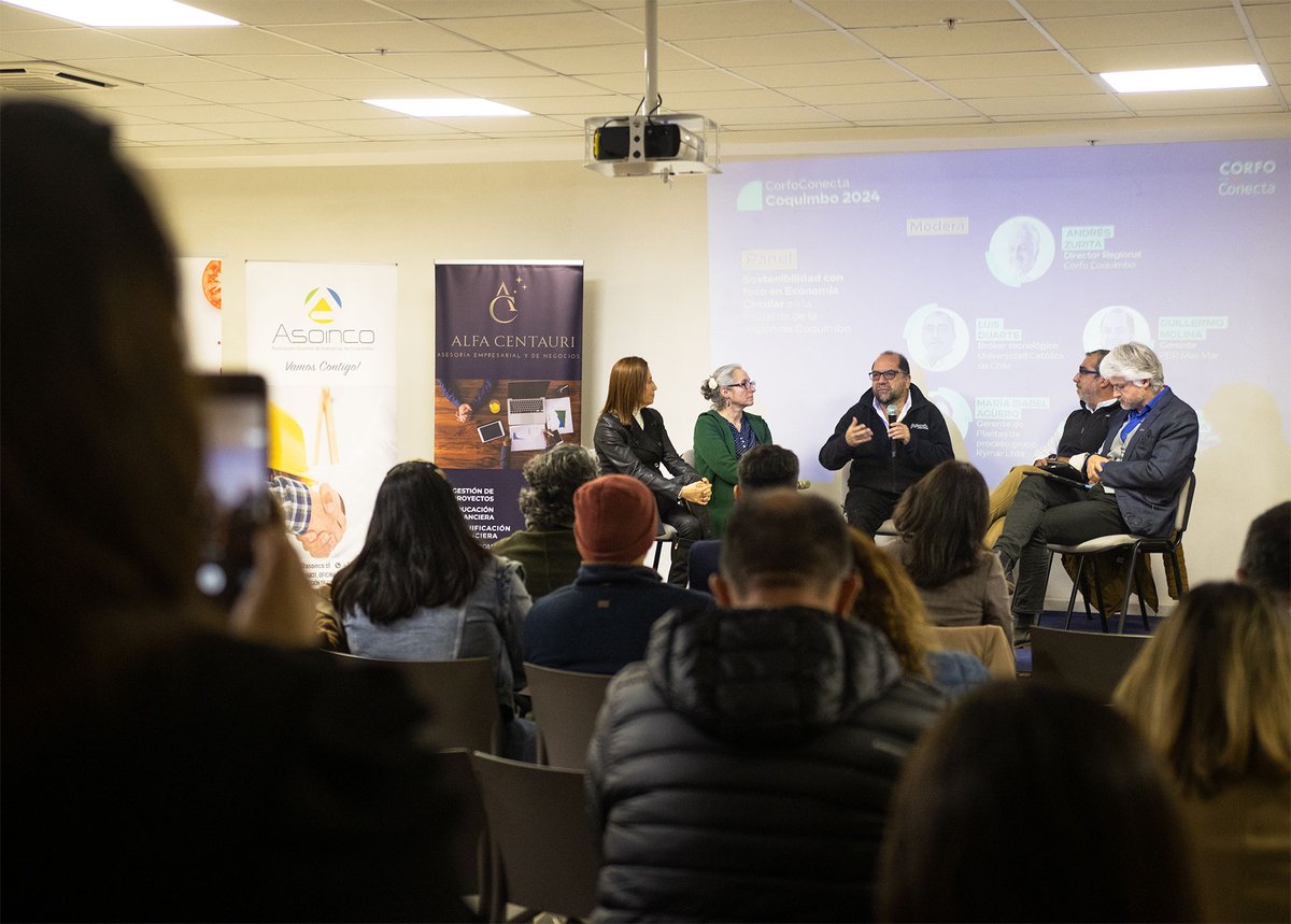 Gran convocatoria logró #CorfoConecta 2024, instancia que permitió espacios de conexión con el ecosistema local, abordando los desafíos y oportunidades que la Innovación, la Investigación y el Desarrollo (I+D+i) ofrecen para la diversificación productiva sostenible en la región