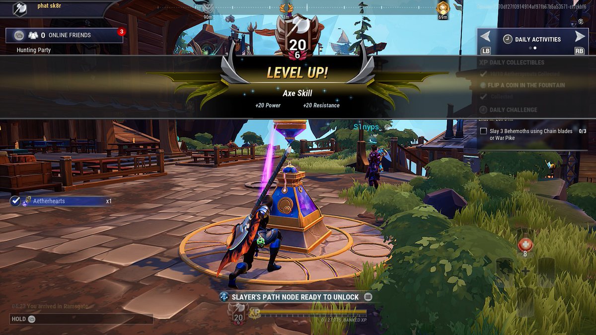 phat_sk8r's tweet image. #Dauntless #Reforge Max Level Reforge