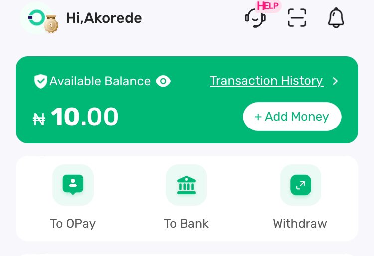PatrickEbu's tweet photo. not related but only p00r people use Opay https://t.co/cLaP2TgTiI