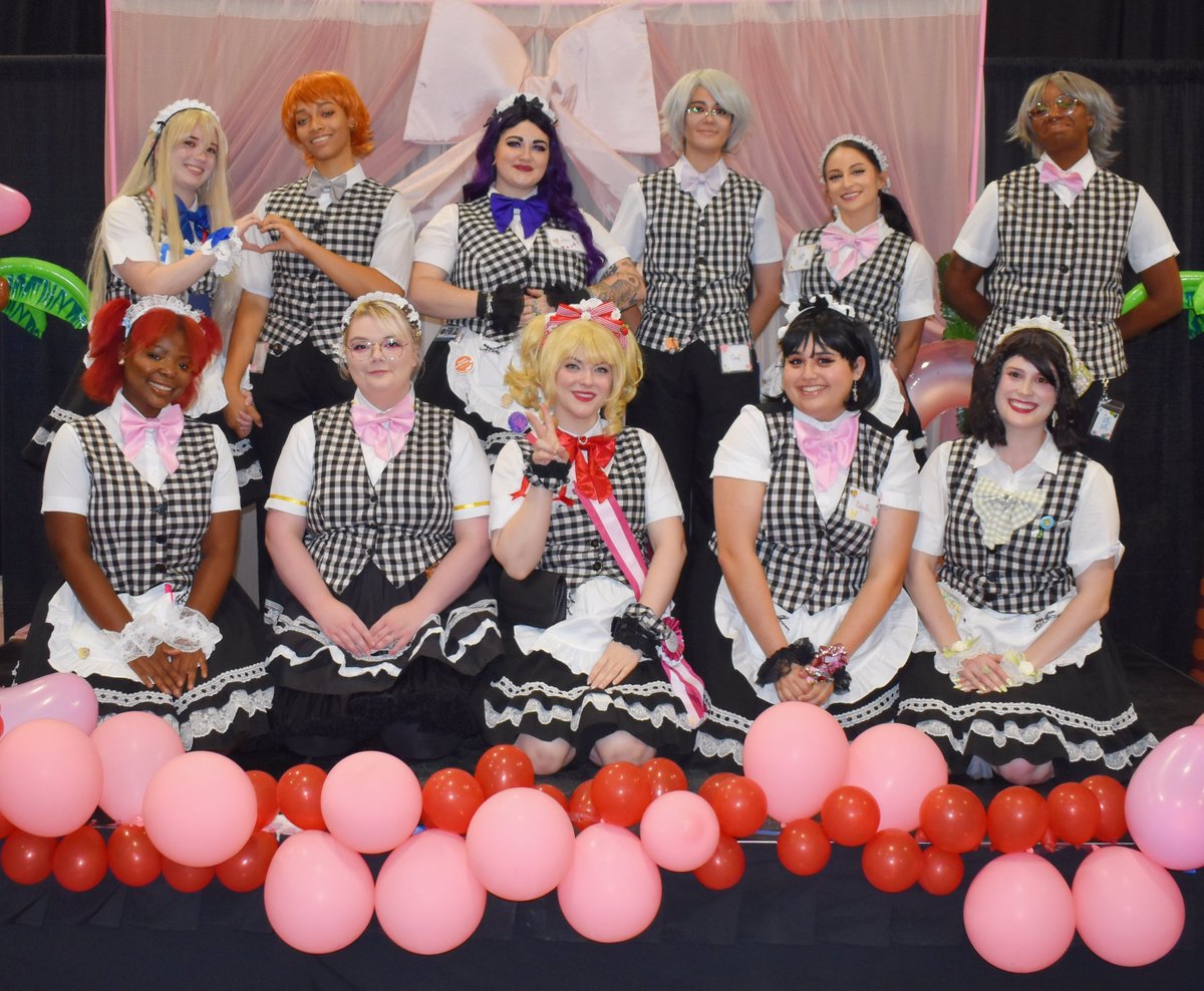 HeartstringsMC's tweet photo. We loved our time @InfinityConFL ! 🎀✨
Goshujinsama, we hope you came to visit the vacation manor to relax with us!~
We hope to see you again soon! Stay tuned for some exciting announcements okay? 💌🫰 https://t.co/M6cAJQ7Dta