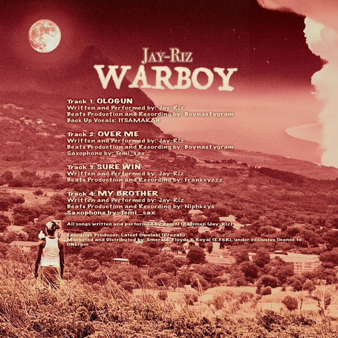KaphieG's tweet photo. Dropping tonight the new rave 💃💃 
Debut EP by @MeetJayriz 
#warboyEP #warboyiscoming #warboyishere https://t.co/MmgXwYNIp7