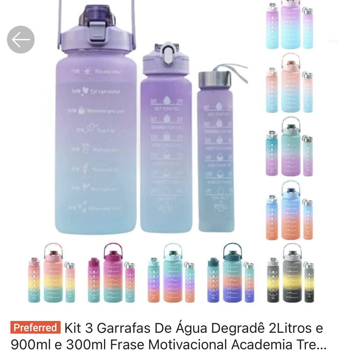 lojaken's tweet photo. Kit 3 garrafas por apenas 6,30 reais 😳🤩 Barato demais. 

Compre AQUI https://t.co/4f8fyv8o30

#precinhobaixo
#valeapena https://t.co/Cslhgg7zLY