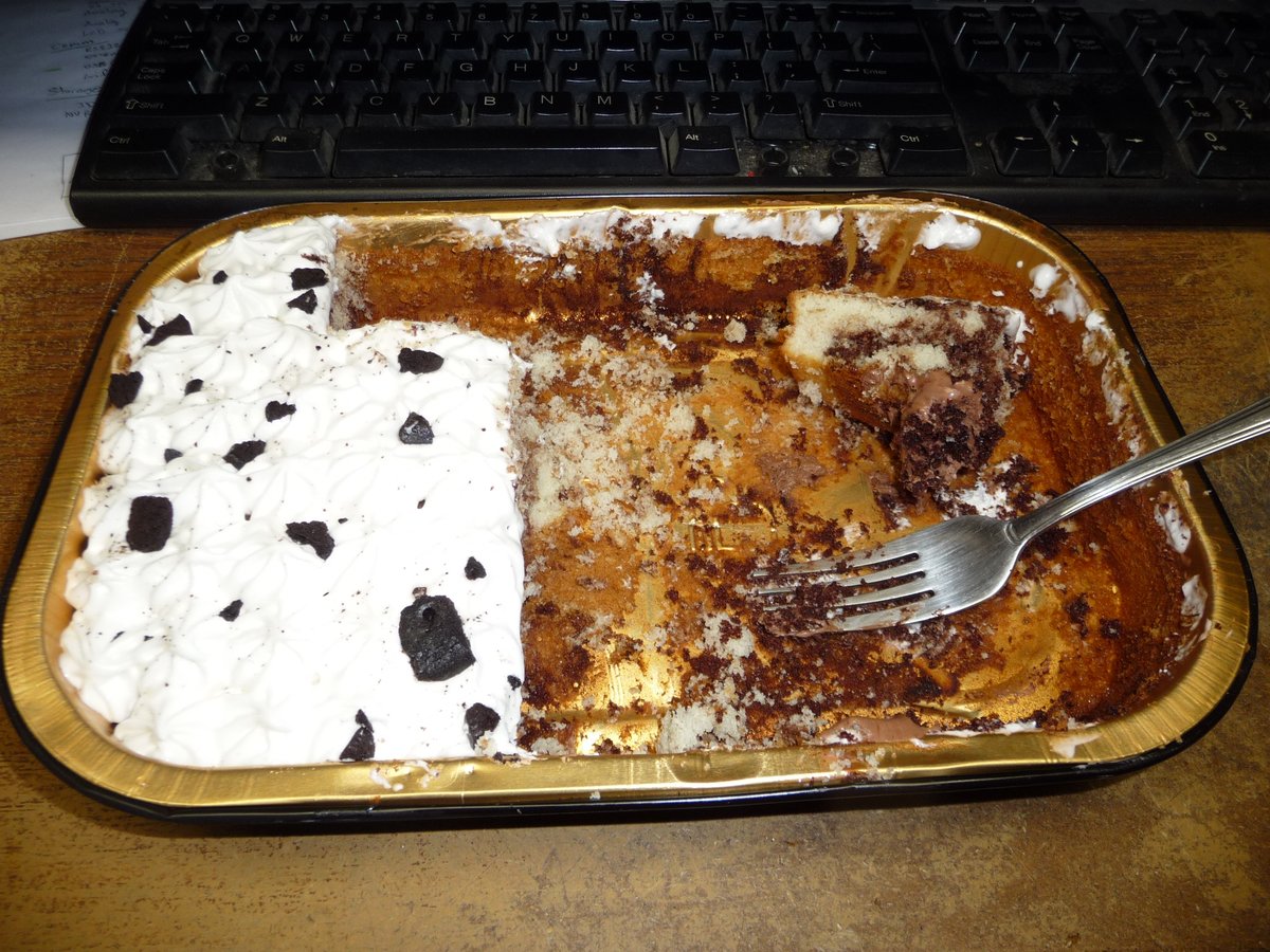 New flash: As a fully grown adult (I know your one, I'v seen the photos your circulating) you can just go out , buy a cake, and eat it. WHENEVER YOU WANT.