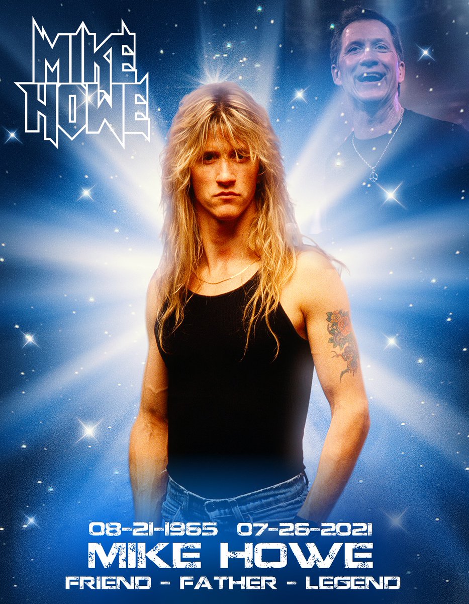 metalchurchis1's tweet image. Remembering Mike Howe (08/21/65 - 07/26/21)
#MetalChurch #MikeHowe #RIP #TheConductor #gonetoosoon #wewillneverforgetyou #remembering