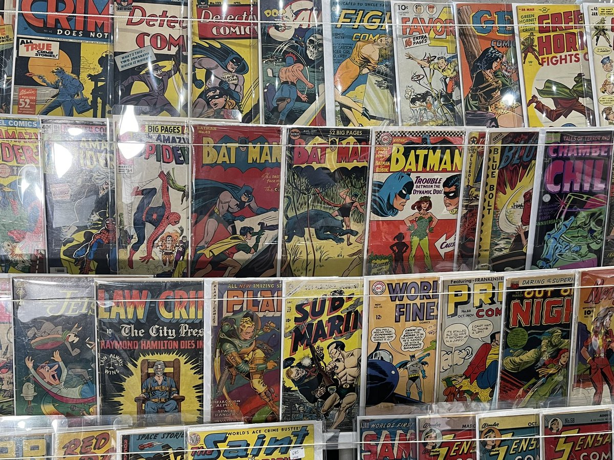 greatescapebg's tweet image. Always some serious heavy hitters out here. 🤯

@Comic_Con #comiccollector #comiccollection #keyissue #SDCC2024