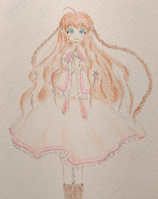 過去絵だけど、小鳥さん誕生日おめでとう! #Rewrite #神戸小鳥生誕祭2024