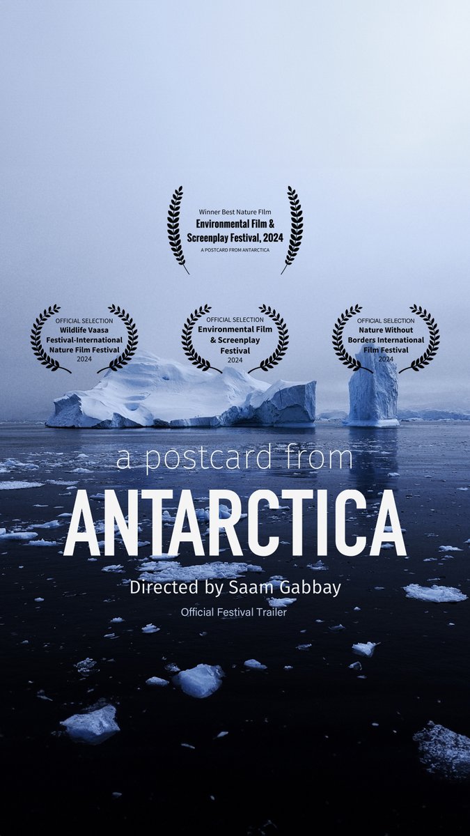 A Postcard From Antarctica was just selected to a 4th film festival, this time by RESONANS -  A Fringe of Nature &amp; Culture (via FilmFreeway.com). So far 1 win, and 3 unfolding.