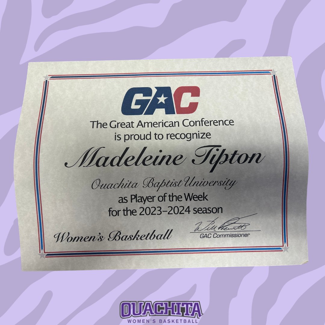 OBULadyTigers's tweet photo. There is still such a thing as Student-Athletes here at Ouachita! Always looking for more who embrace hard. Go Tigers! #BELIEVE https://t.co/j9aAPWEQVb
