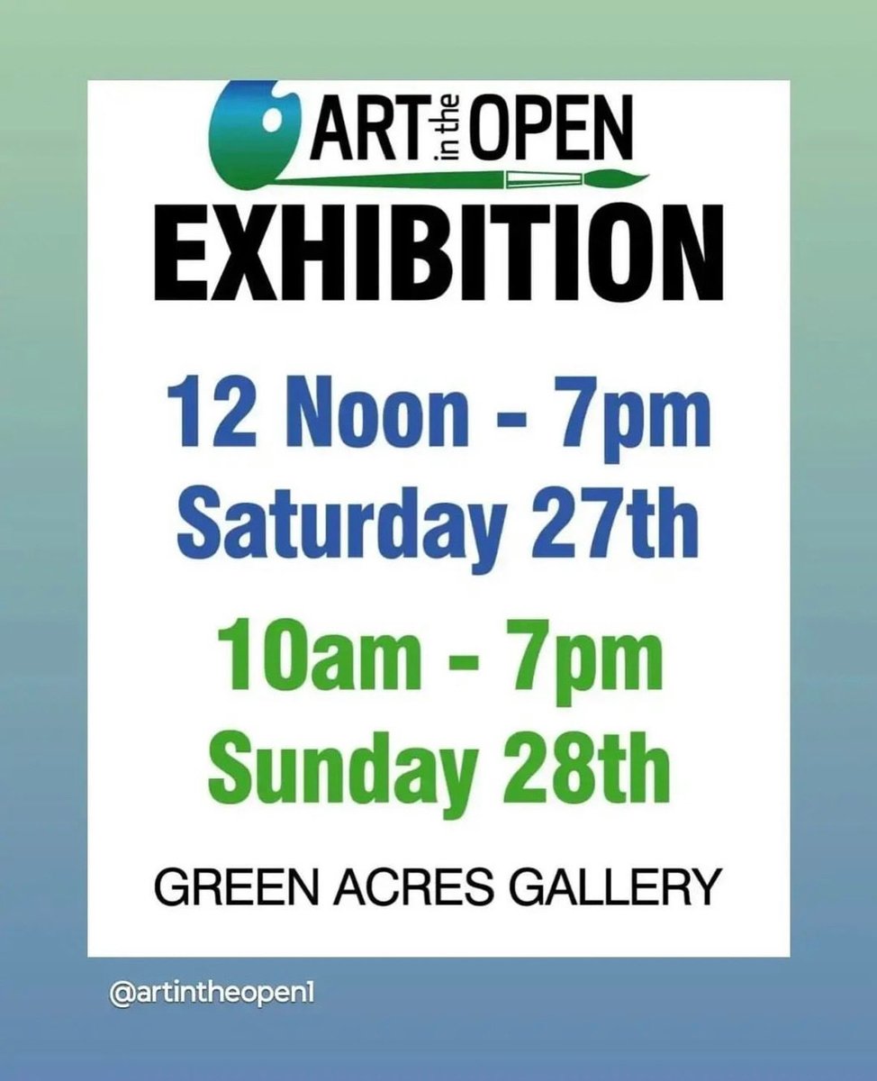#painting done… now it’s our massive #exhibition this #weekend