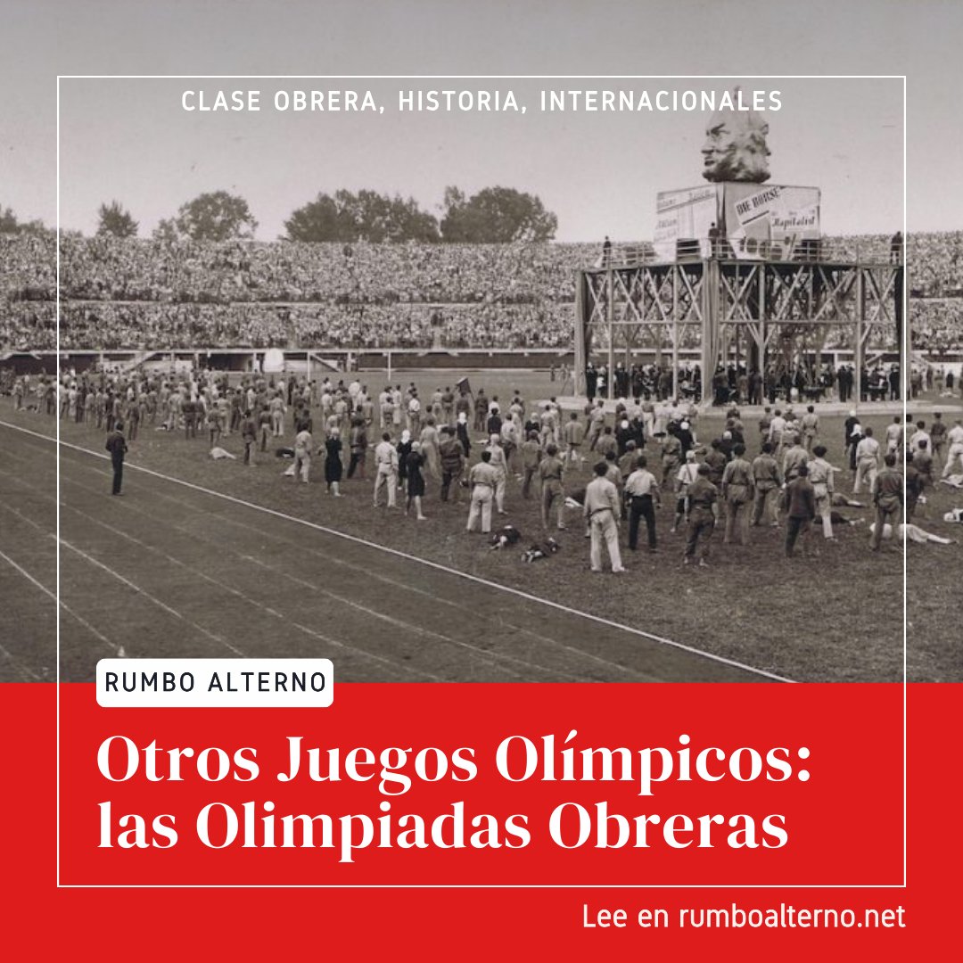 RumboAlternoPR's tweet photo. Entre 1921 y 1936 se disputaron un total de cuatro denominadas “Olimpiadas Obreras”, aunque también podrían ser cinco, si tenemos en cuenta la disputada entre el 26 y el 29 de junio de 1921 en Praga.
https://t.co/9Y9IugdecT
#JuegosOlímpicos #OlimpiadasObreras #JJOO https://t.co/8ZUEStjHlu