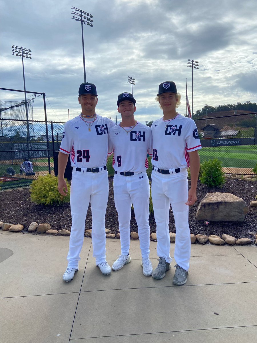 Lookin’ good fellas! 😎

Star 2026s Johnny Brenner, Zander Triplett, and Grant Lashutka are representing Team Ohio at the prestigious PBR Futures Games!

#WreakHavoc x <a href="/PrepBaseballOH/">Prep Baseball Ohio</a>
