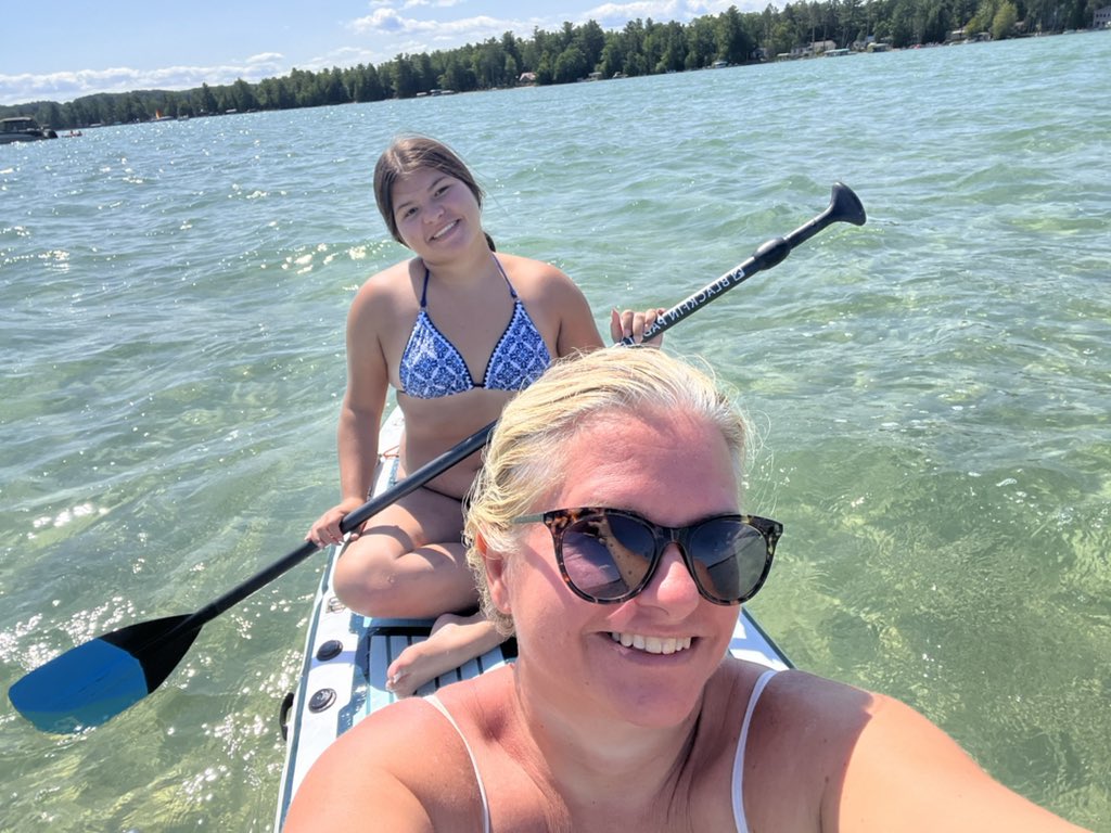 Beautiful day at Torch Lake, Michigan