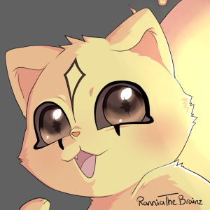 I need to upload my comms more lmao
This was an interesting challenge, had to look at Abby to see how they draw talking animals.

You can get your own WuWa headshot from my VGen~ vgen.co/RanniaTheBrainz

#VGenComm #WuWa #WutheringWaves